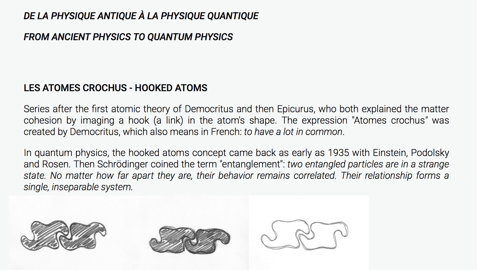 La série des fonds New